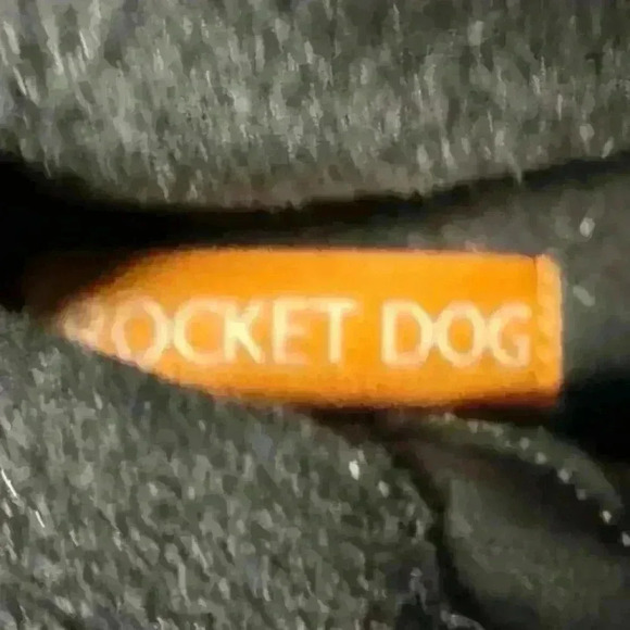 Rocket Dog Women's Black Biker Fashion Boot Zip Up Inner Ankle Closure Size 8 - Picture 9 of 9